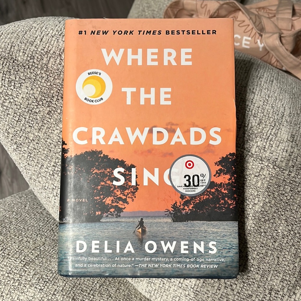 Where The Crawdads Sing hardcover book